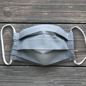 Homemade Classic Gray cloth mask